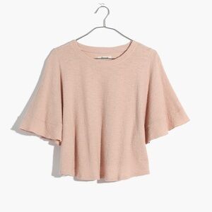 Light pink Madewell top, size Large